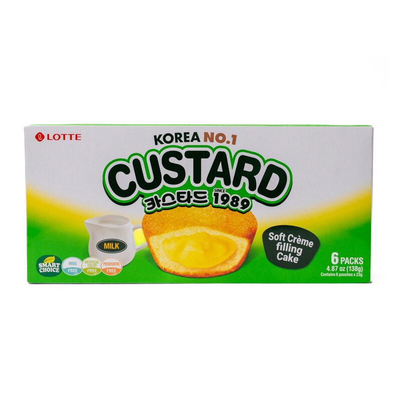 Koláčiky Custard s vaječ. krémom 138g Koláčiky Custard s vaječ. krémom 138g