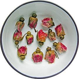 Sušené púčiky červenej čínskej ruže 100 g