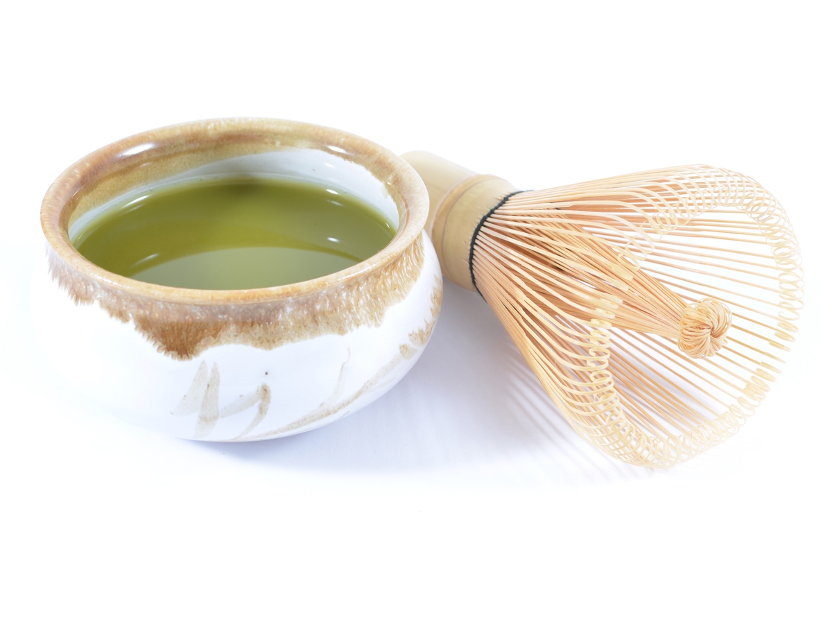Bambusová metlička na prípravu matcha čaju 