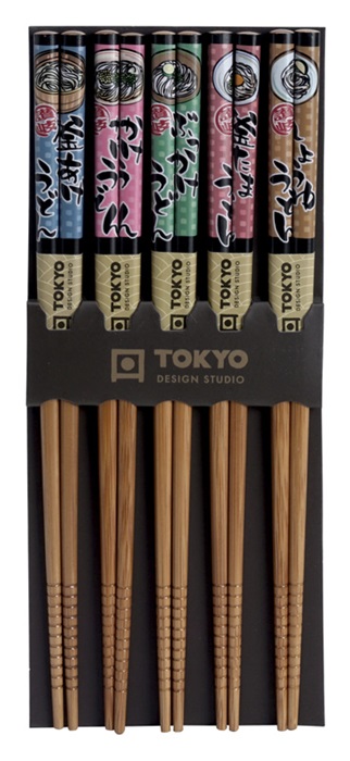 Čínske drevené paličky farebné