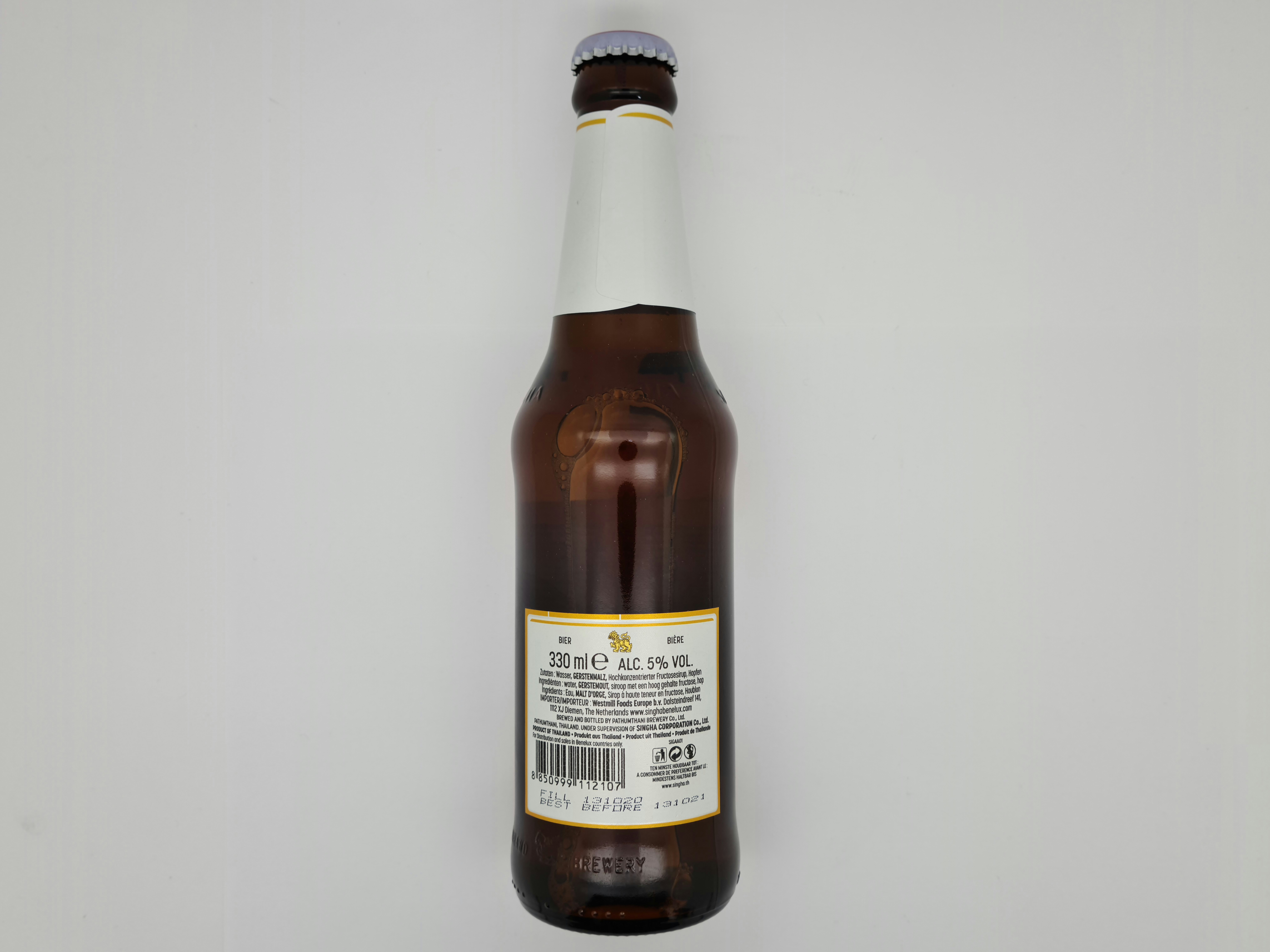 Thajské pivo Singha 330 ml