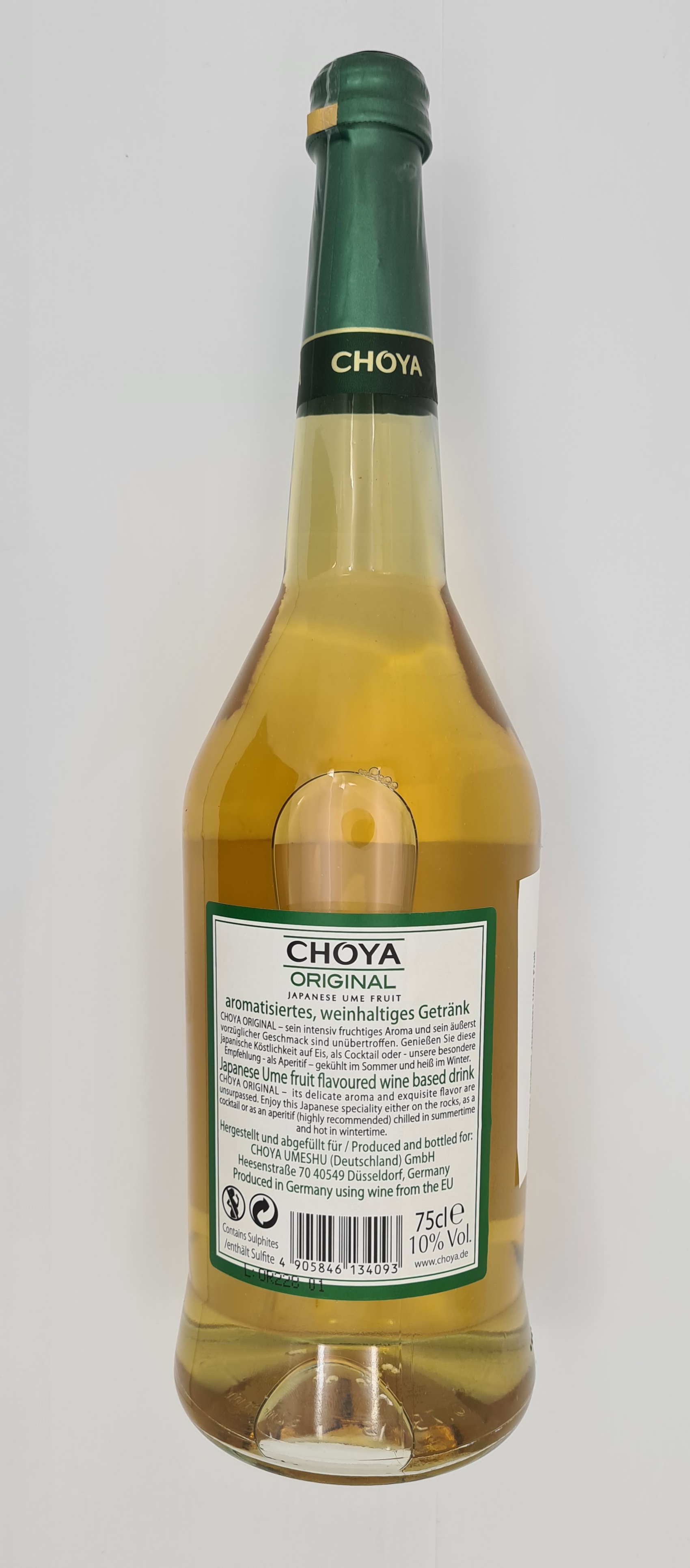 Slivkové víno Choya original 10 % 500 ml