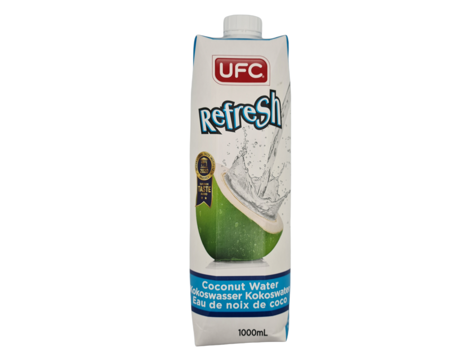 100 % prírodná kokosová voda UFC 1 L