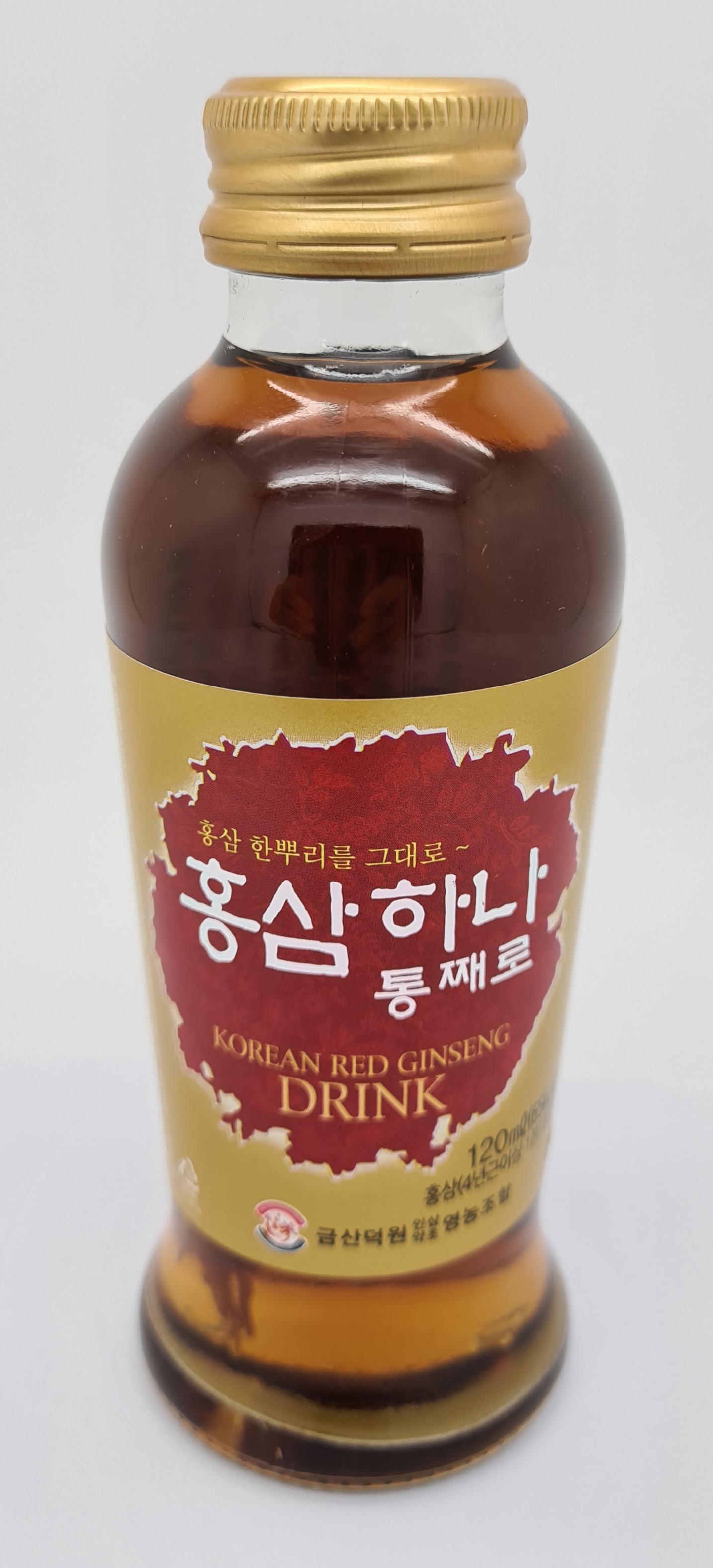 Kórejský nápoj z červeného ženšenu s koreňom 120 ml