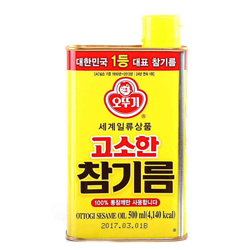 100% sezamový olej Ottogi 500 ml
