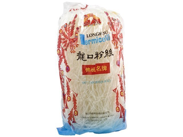 Sklenené rezance z fazule mungo LongKou vermicelli 1 kg