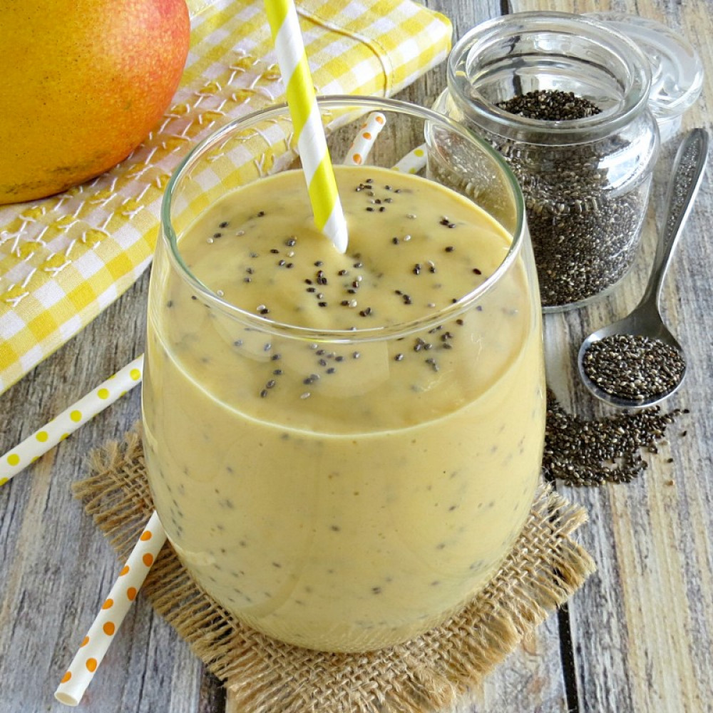 Mango Chia Lassi