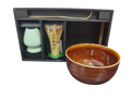 Set Matcha Uzu tmavohnedý EDO JAPAN