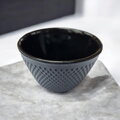 Liatinová šálka Arare, čierna (0,12 l)
