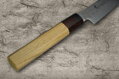 Ergonomická 8-hranná rukoväť noža Sakai Takayuki 150 mm z dreviny Zelkova s prstencom z Mahagonu.