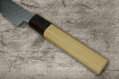 Ergonomická 8-hranná rukoväť noža Sakai Takayuki 150 mm z dreviny Zelkova s prstencom z Mahagonu.