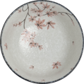 Porcelánová miska EDO JAPAN Javorový list Ø 17 cm × H 8,7 cm s motívom javorových listov
