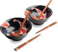 Porcelánová súprava misiek na ramen Koi 21cm