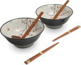 Ramen set 2 misiek Javorový list 22cm EDO JAPAN