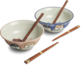 Ramen set 2 misiek Shiba 20,5cm