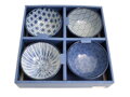 Set japonských misiek 4ks  (12 x 6,4 cm)
