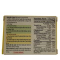 Zadná strana obalu vietnamského bujónu Pho Ga. Na pravej strane sa nachádza tabuľka s nutričnými hodnotami (Nutrition Facts), kde je uvedená energetická hodnota 170 kalórií a zastúpenie jednotlivých živín. Ľavá strana obsahuje vietnamský text s podrobným 