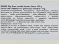 Slovenská etiketa instantných rezancov s príchuťou homár 110 g