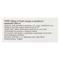 Nápoj V-Fresh mango a bazalkové semienka 290ml