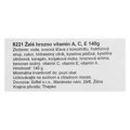 Želé hrozno vitamín A,C,E 140g