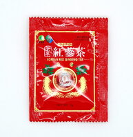 Balenie porcie kórejského instantného čaju z červeného ženšeňu 