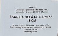 Slovenská etiketa škorice ceylonskej 100 g