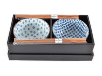 Set japonskej keramiky v dekoračnej krabičke