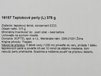 Slovenská etiketa perly tapiokové 375 g