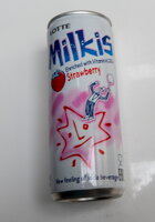 Balenie kórejského nápoja Milkis s jahodovou príchuťou 250 ml