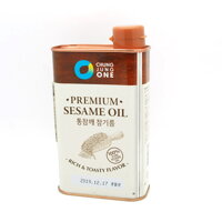 Balenie prémiového sezamového oleja Daesang 500 ml