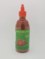 Balenie čili omáčky Sriracha medium Cock Brand 490 g