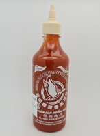 Balenie čili omáčky Sriracha s extra cesnakom FGB 455 ml
