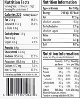 Nutričné hodnoty omáčky na Korma Curry medium 250 g