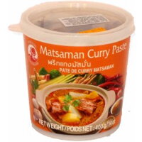 Balenie thajskej pasty Massaman Curry 400 g