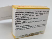 Slovenská etiketa bujónu na vietnamsku polievku Bun Bo Hue 75 g