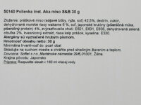 Slovenská etiketa polievky Aka Miso S&B 30 g