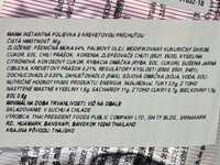 Slovenská etiketa thajskej instantnej polievky Tom Yum Mama 60 g