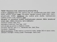 Slovenská etiketa instantných zeleninových rezancov Mama 60 g