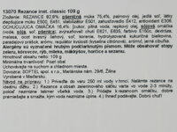 Slovenská etiketa rezancov Soba classic 109 g