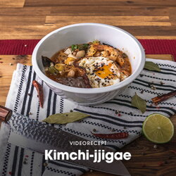 Kórejská polievka kimchi jjigae