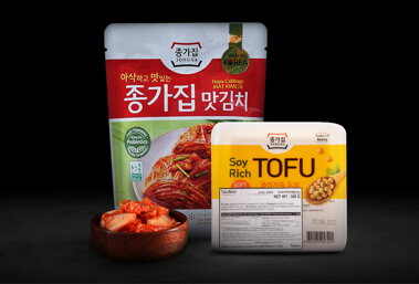 Kimchi, tofu