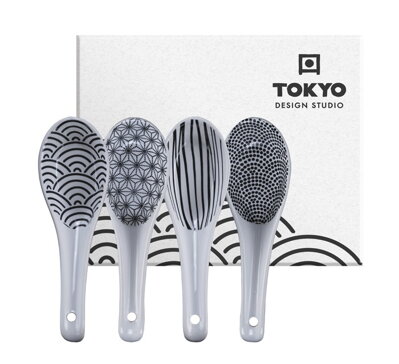Lyžica porcelánová set 4ks