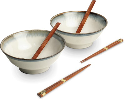Ramen set 2 misiek Aurora 22cm EDO JAPAN