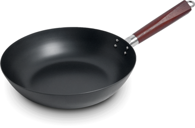 Wok panvica carbon 30cm