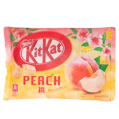 KitKat mini broskyňová NESTLE 127,6g