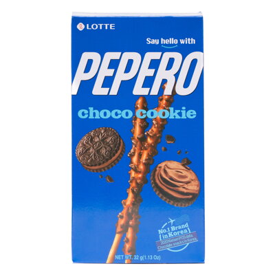 Tyčinky Pepero Cookie s čokoládou Lotte 32g