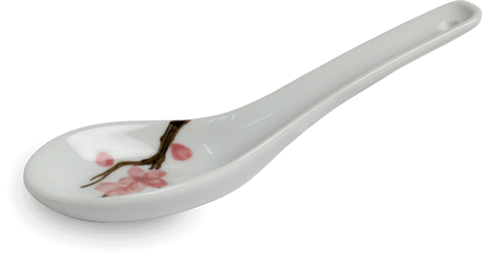 Lyžica porcelánová Sakura 14,5cm