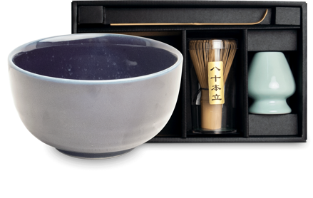 Set Matcha Uzu tmavomodrý EDO JAPAN