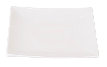 Podnos porcelánový biely 20,5x20,5cm