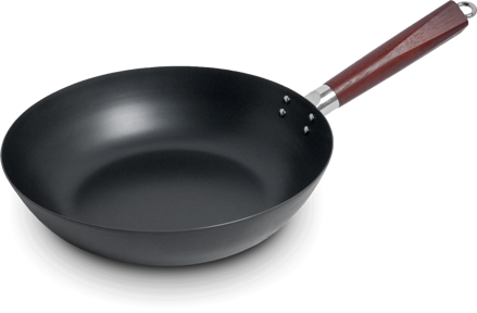 Wok panvica carbon 30cm